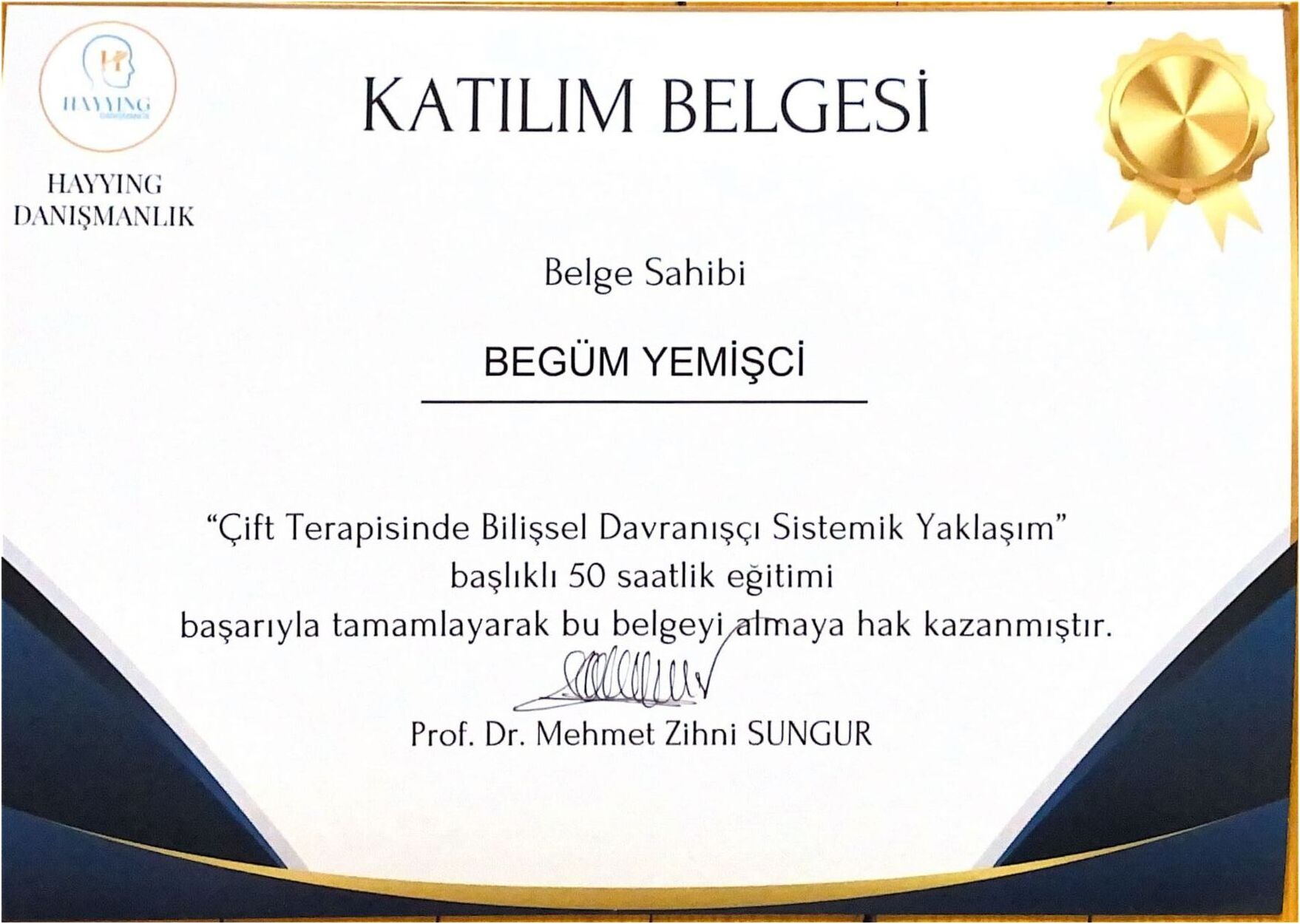 Begum Yemisti Sertifikalar 5 2