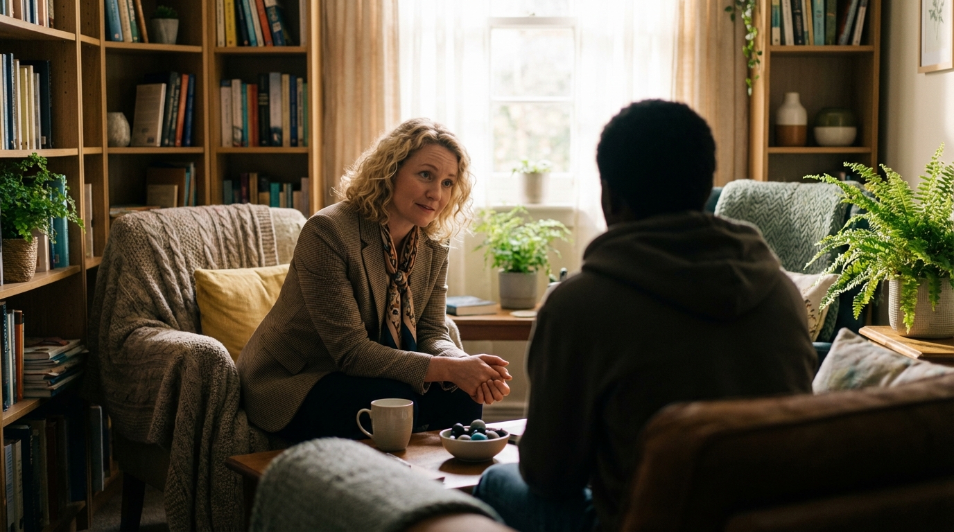 Anksiyete atağı nedir, uzman psikolog ile güvenli terapi ortamı.